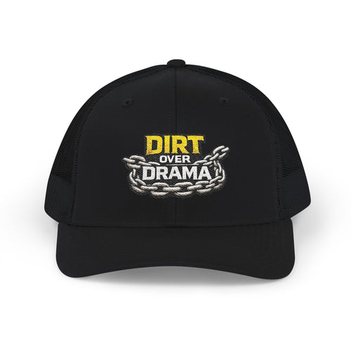 Dirt Over Drama Snapback Trucker Hat