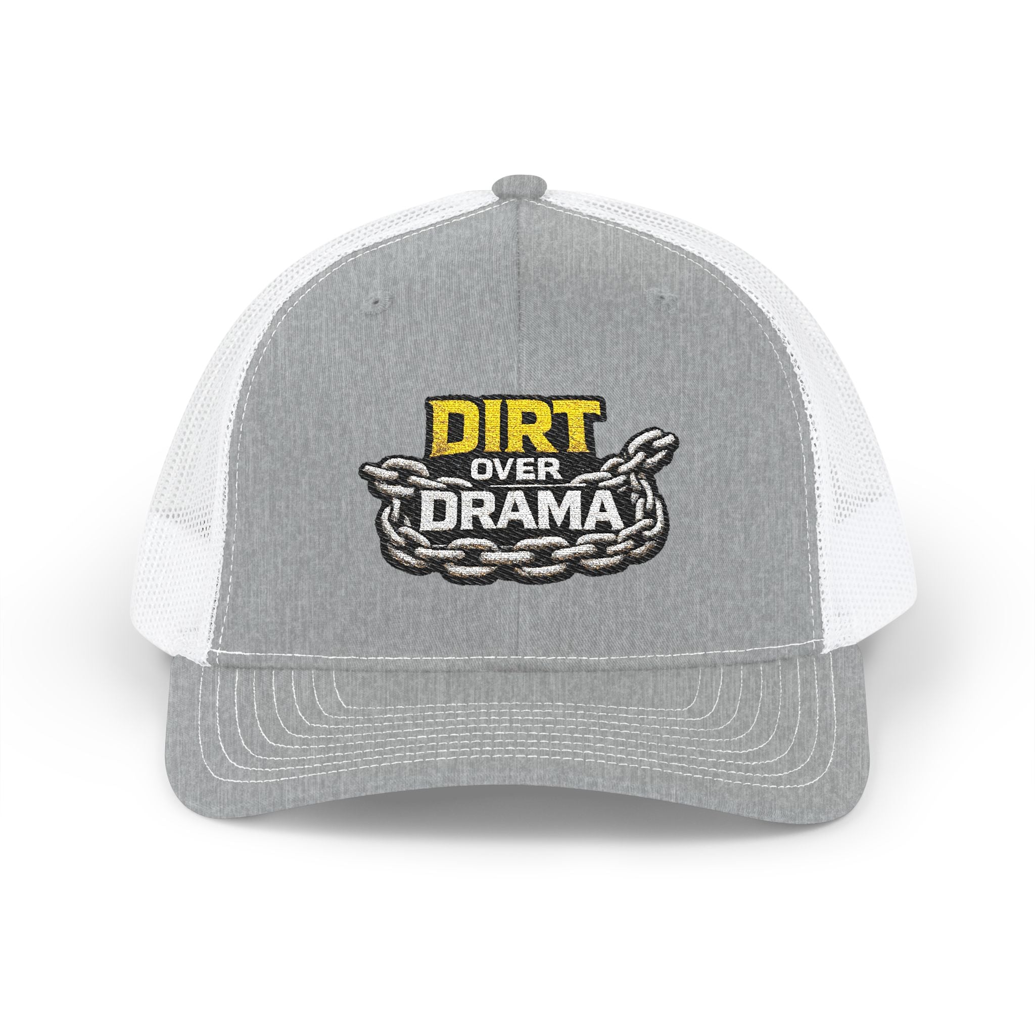 Dirt Over Drama Snapback Trucker Hat