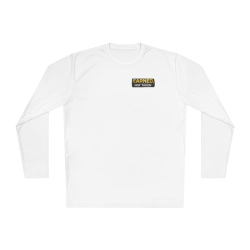 Earned Not Given Long Sleeve Tee Hi Vis